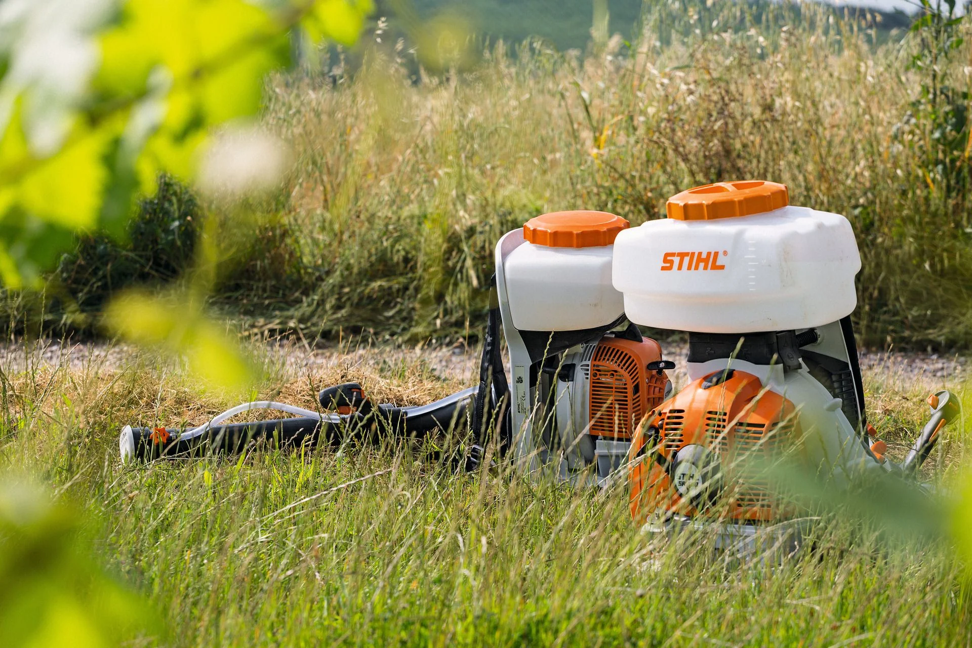 Stihl backpack sprayer for outdoor use at Wawa Rent-All