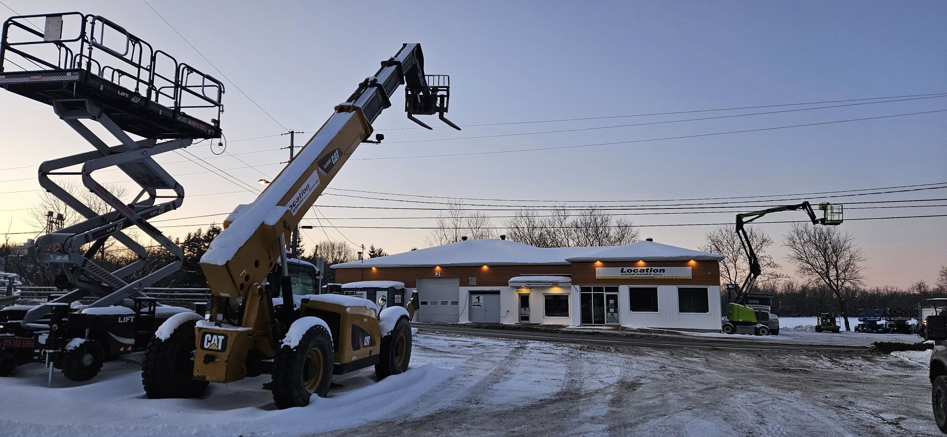 Reserve tools and equipment in Cookshire-Eaton